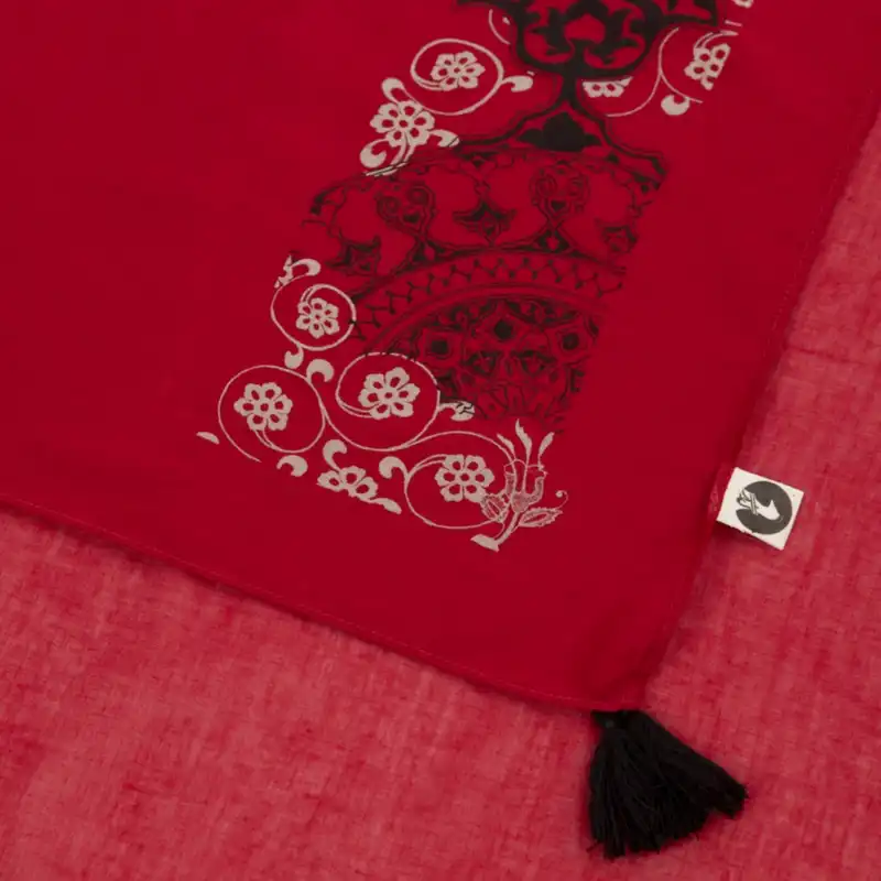 دستمال سر و گردن گدار مدل بوستان