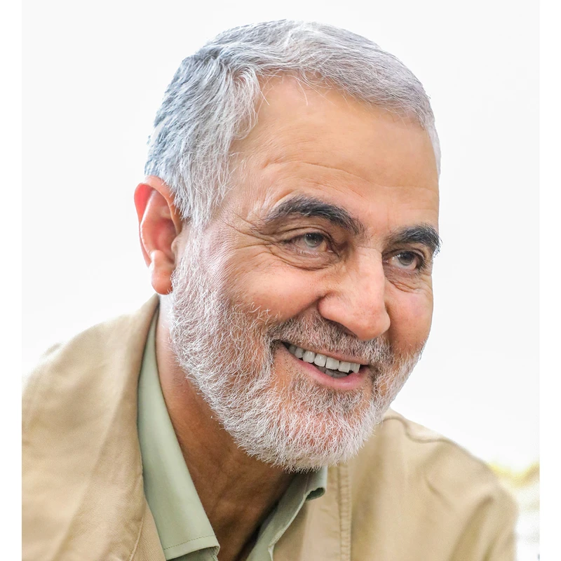 تابلو شاسی مدل شهید حاج قاسم سلیمانی کد 41