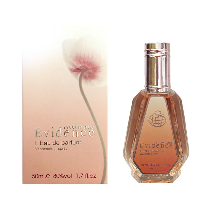 ادوپرفیوم زنانه فراگرنس ورد مدل Evidence حجم 50 میلی لیتر