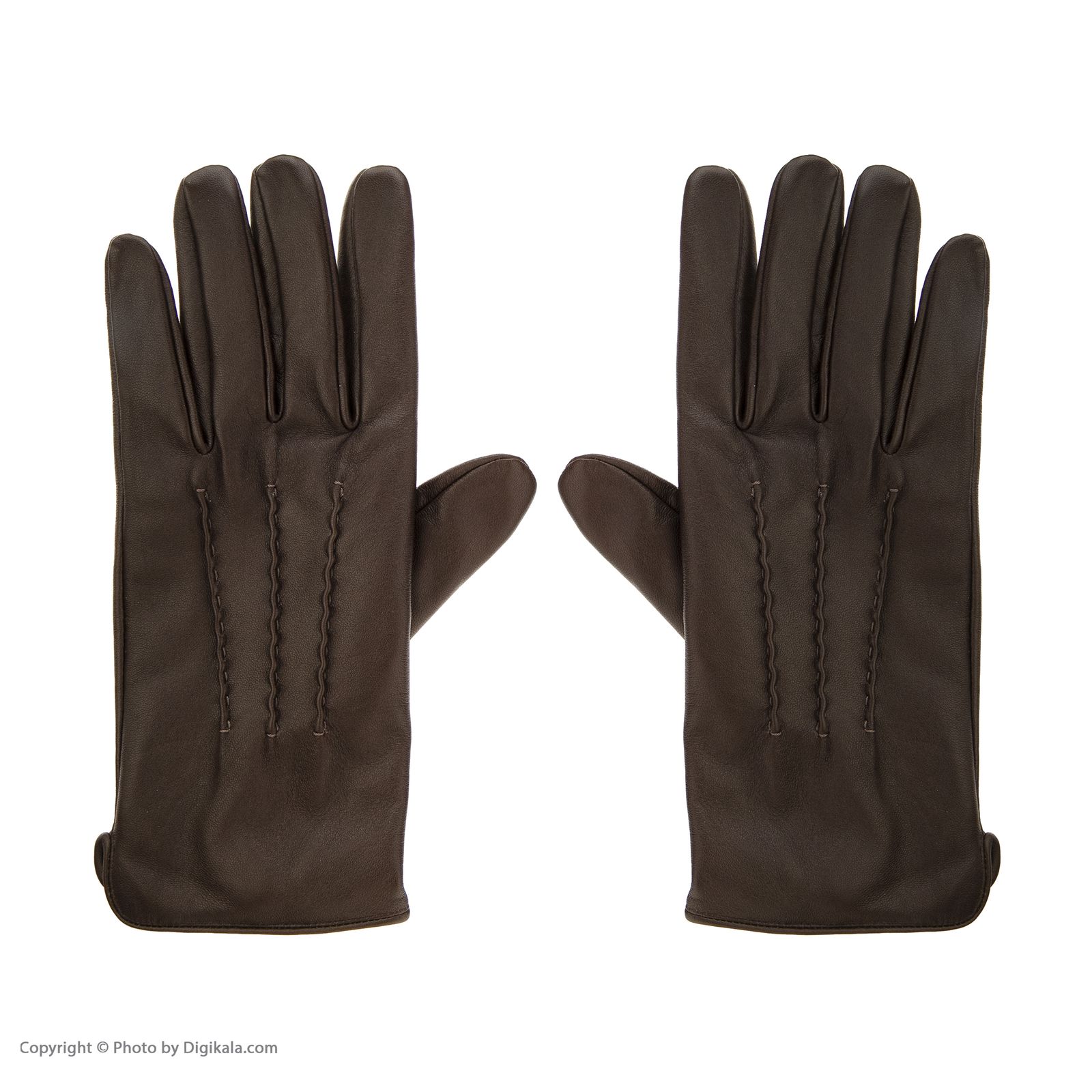 دستکش مردانه چرم مشهد مدل R0534-001 -  - 10