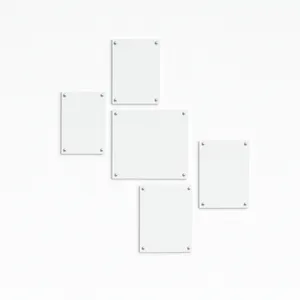 قاب عکس مدل مگنتی یخچالی سایز 7*10 و 10*10 سانتی متر مجموعه پنج عددی