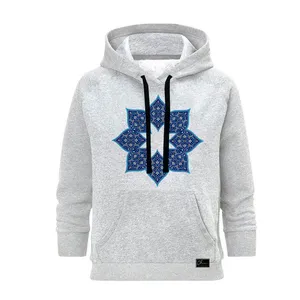 هودی زنانه مدل سنتی کد J01 رنگ طوسی