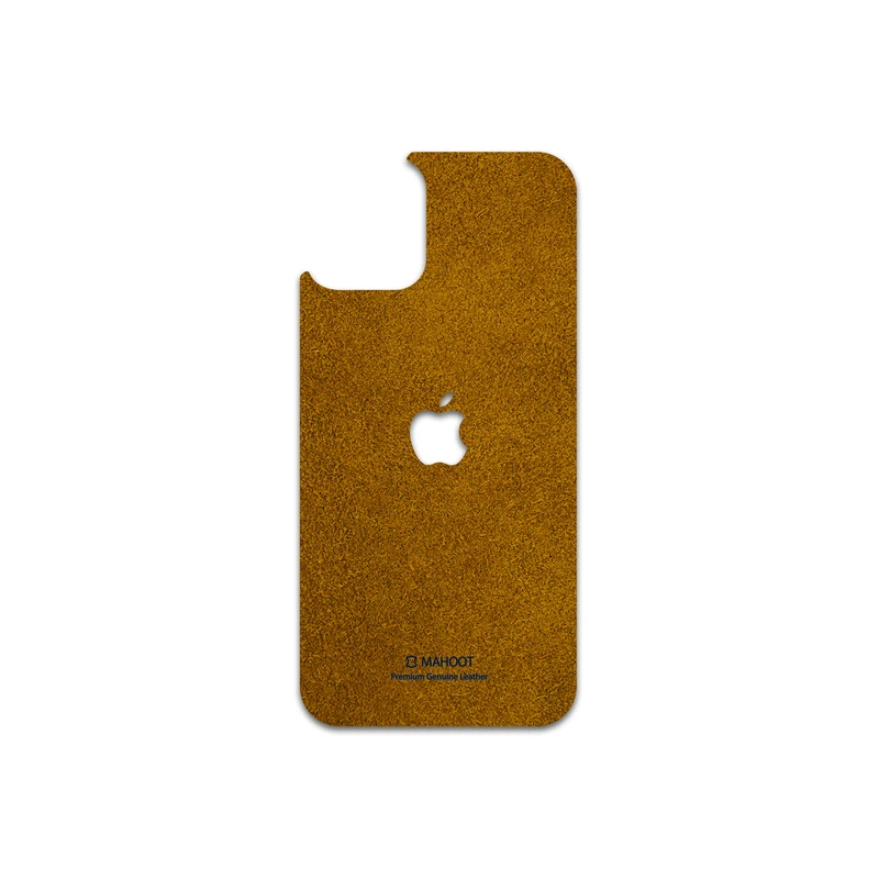 برچسب پوششی ماهوت مدل Brown-Chamois-Leather مناسب برای گوشی موبایل اپل iPhone 12 mini