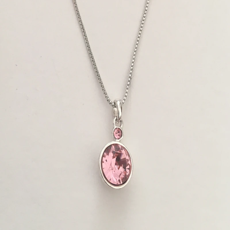 گردنبند زنانه اکسسورایز مدل نگین سوارسکی GA379