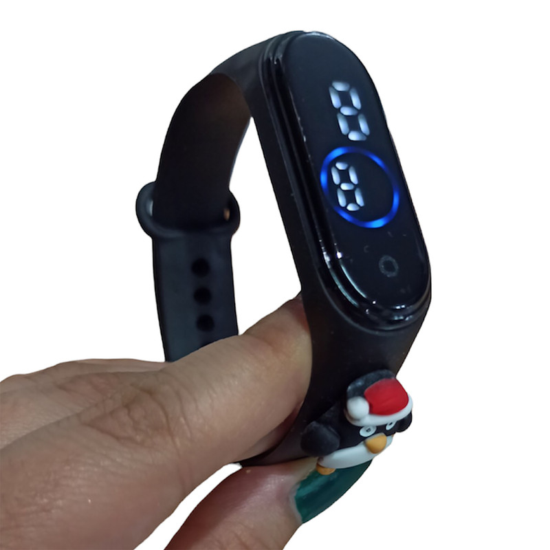 ساعت مچی دیجیتال بچگانه مدل ضد آب فانتزی طرح پنگوئن کد W-P-P ساعت مچی دیجیتال بچگانه مدل ضد آب فانتزی طرح پنگوئن کد W-P-P