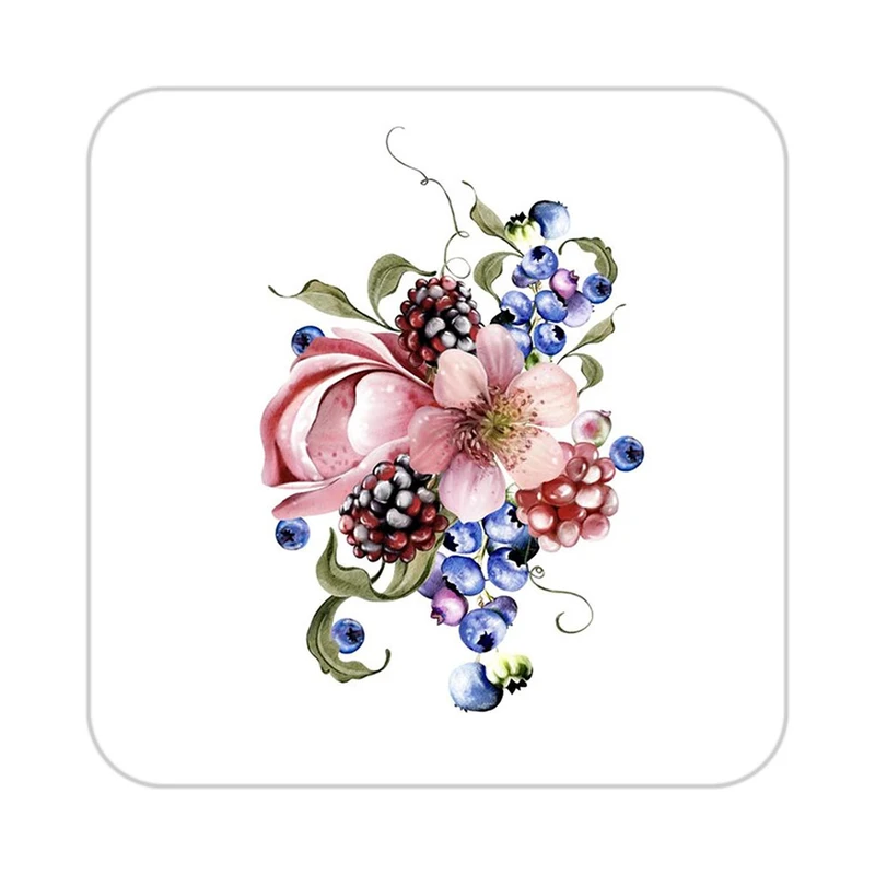 زیر لیوانی کاکتی طرح گل مدل mp19525