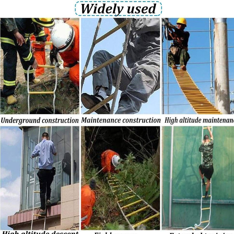 نردبان طنابی امداد نجات مدل SOS کد 5m