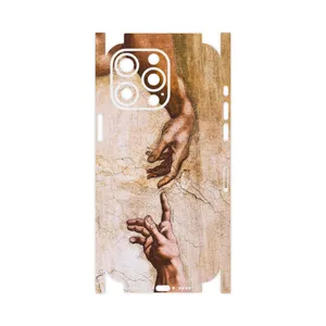 MAHOOT The Creation of Adam of MichelAnge-FullSkin Cover Sticker for Apple iPhone 15 Pro Max