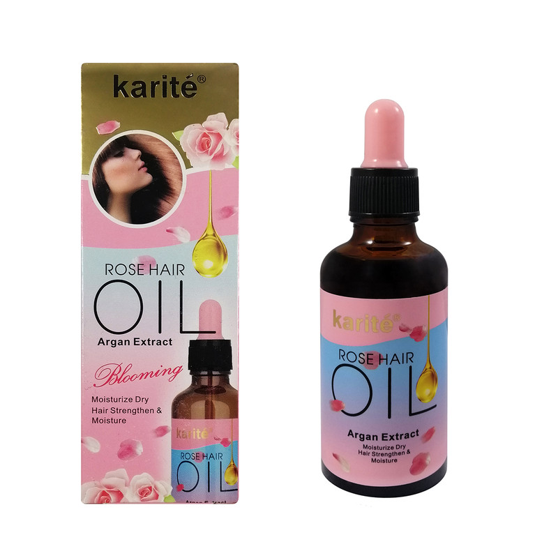 سرم مو کاریته مدل Rose hair حجم 40 میلی لیتر