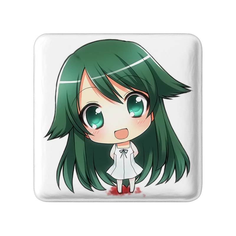 مگنت خندالو طرح بازی آواز سایا (Saya no Uta) مدل مربعی کد 35324