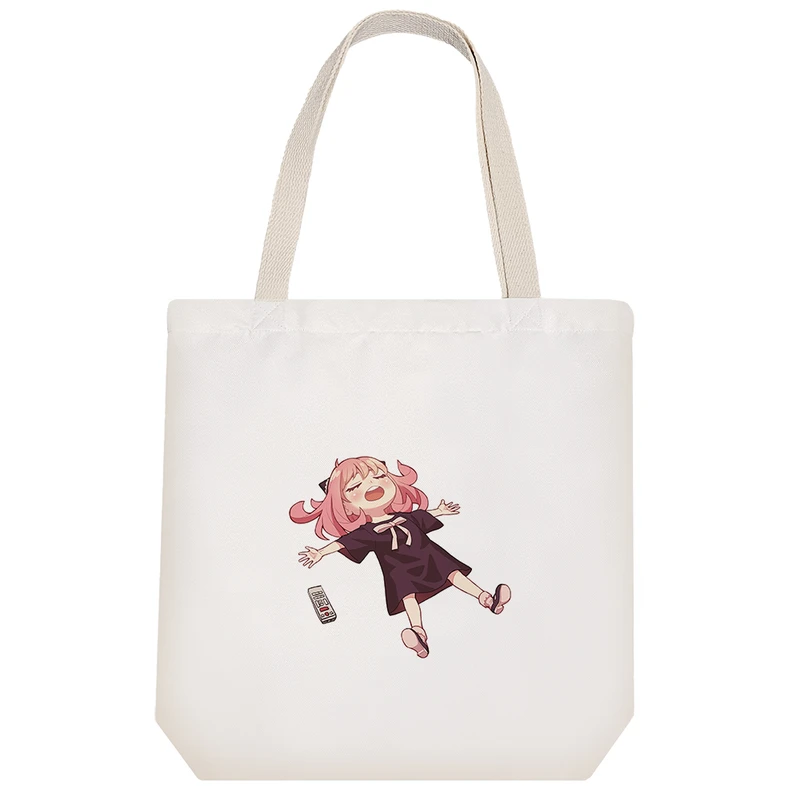 ساک خرید خندالو مدل آنیا فورجر انیمه اسپای ایکس فمیلی Spy X Family کد 1279