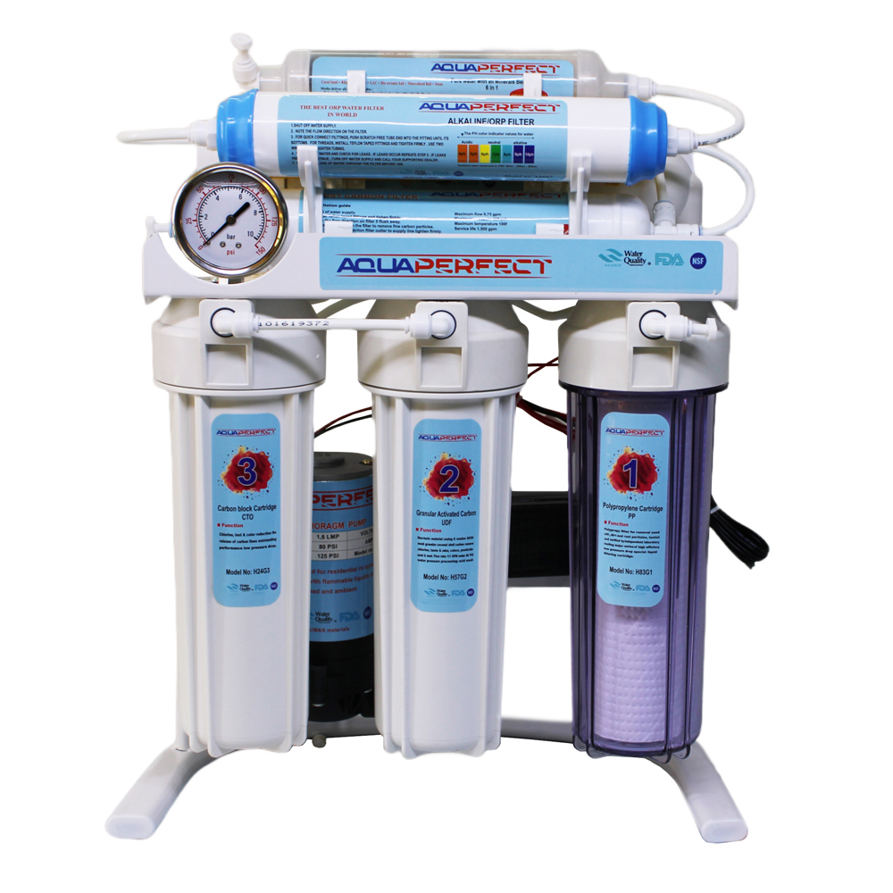 دستگاه تصفیه کننده آب آکواپرفکت راد مدل AP8OAB12-S-TM