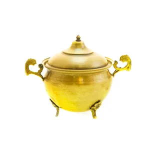 قندان برنزی مدل ساده کد 3862