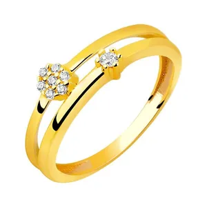  انگشتر طلا 18 عیار زنانه آراقیراتیس مدل فلاور کد Ara0288