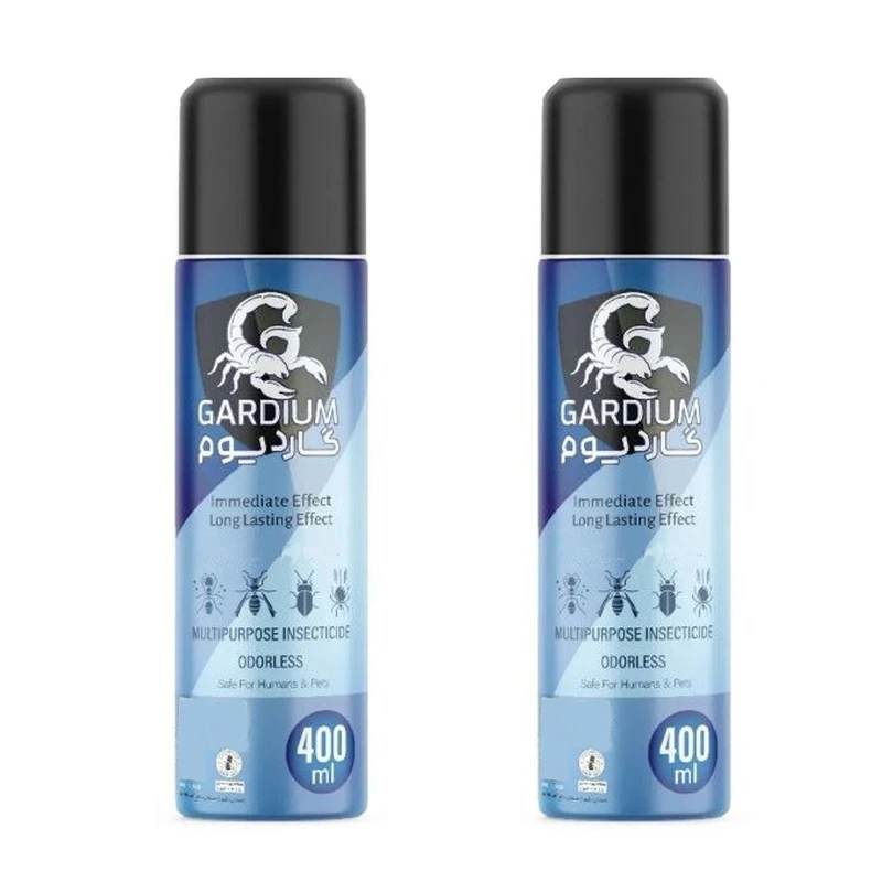 حشره کش گاردیوم مدل AG25 حجم 400 میلی لیتر بسته 2 عددی