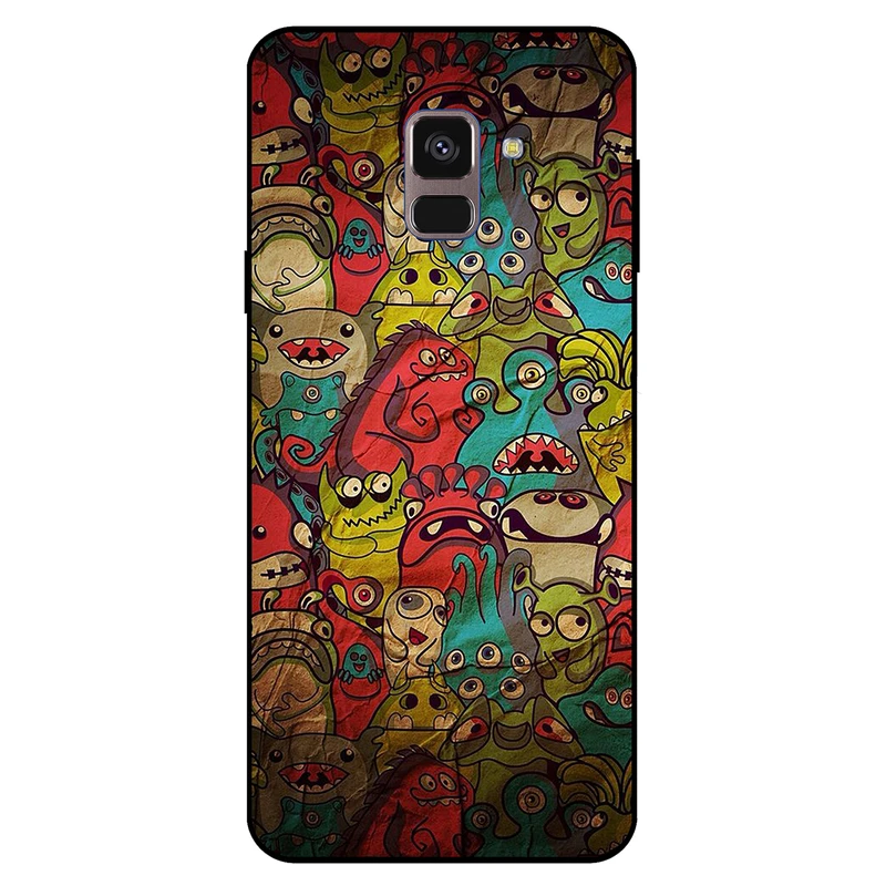 کاور مگافون کد 0101 مناسب برای گوشی موبایل سامسونگ Galaxy A8 Plus