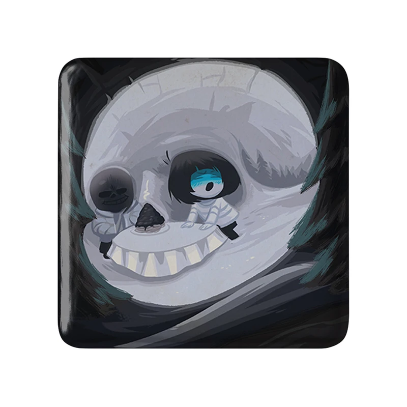مگنت خندالو طرح بازی آندرتیل (Undertale) مدل مربعی کد 31806