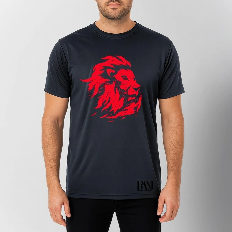 تی شرت آستین کوتاه مردانه رانژ مدل 21RA16D05M-1244-01