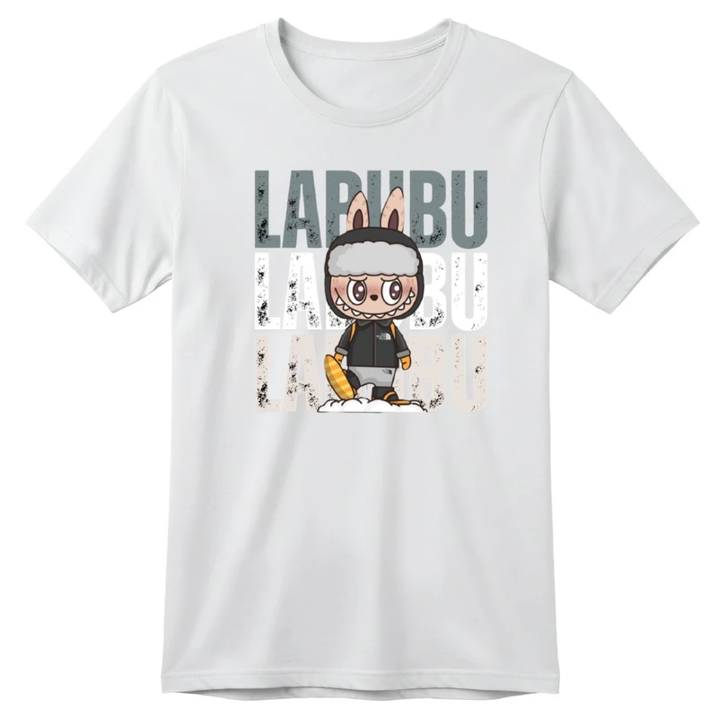 تی‌شرت آستین کوتاه بچگانه مدل لبوبو کد v9 