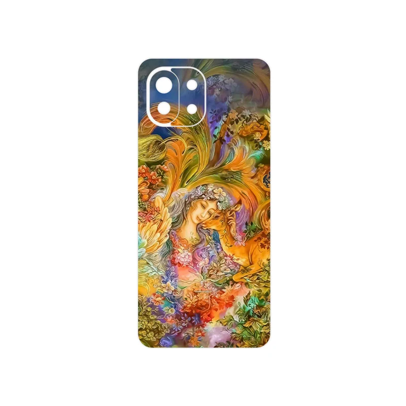 برچسب پوششی ماهوت مدل Persian miniature 3 مناسب برای گوشی موبایل شیائومی MI 11 LITE