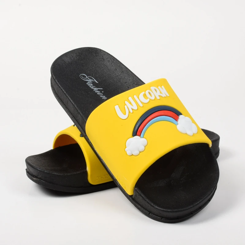 عکس شماره 4 : دمپایی دخترانه نیکتا مدل یونیکورن کد yw.3365