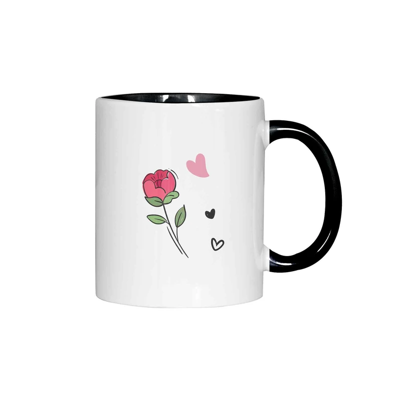 ماگ ژالینو طرح عاشقانه کد 001