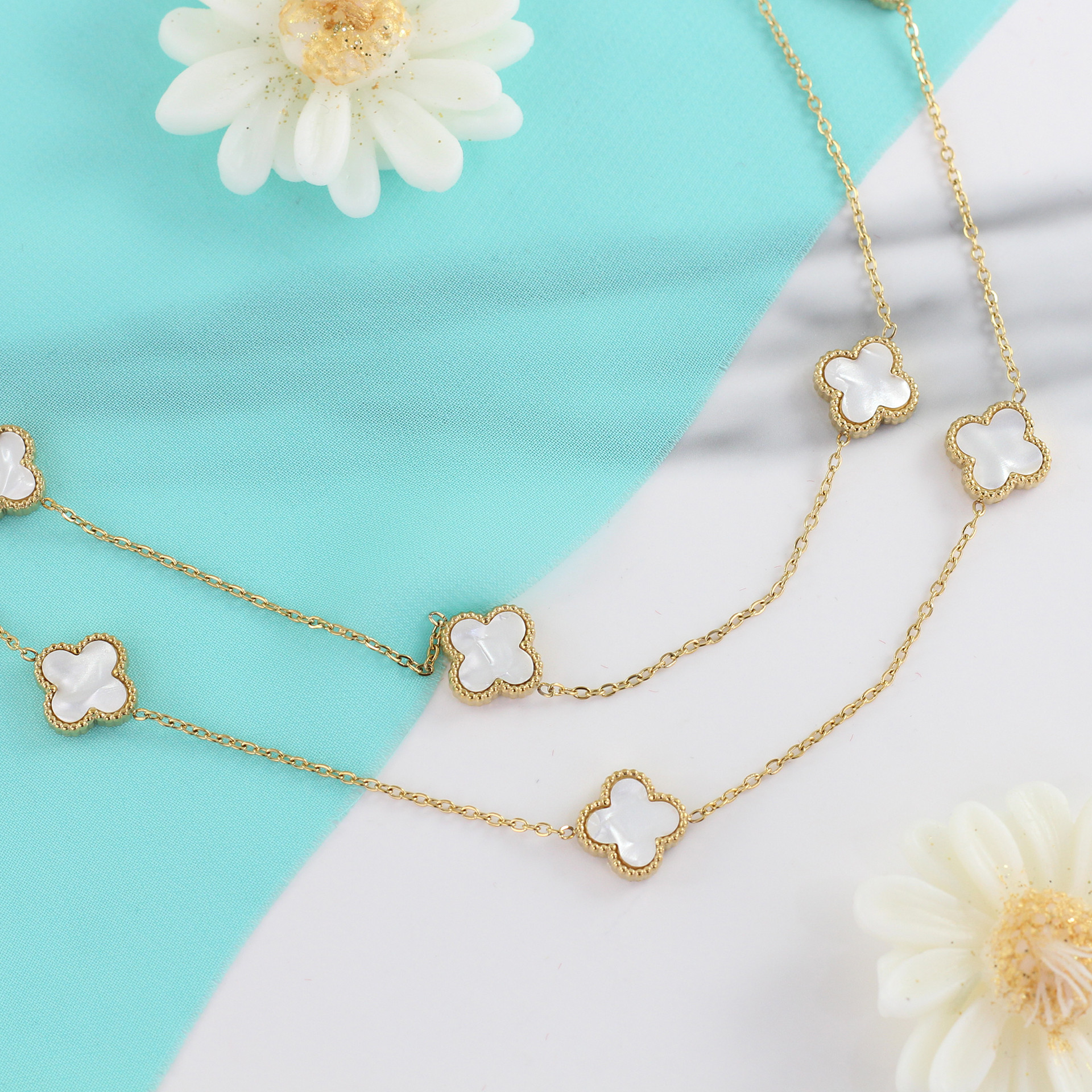 گردنبند زنانه مدل رومانتویی کد I446