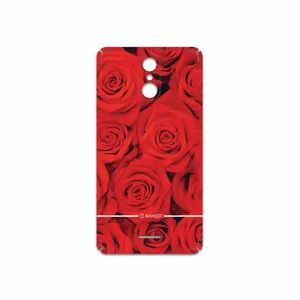 MAHOOT Red-Flower Cover Sticker for Tecno WX3F LTE