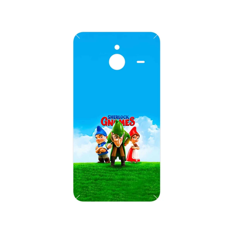 برچسب پوششی ماهوت مدل Sherlock Gnomes مناسب برای گوشی موبایل مایکروسافت Lumia 640 XL