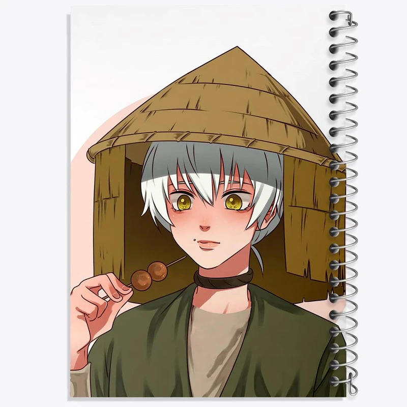 دفتر نت موسیقی 50 برگ خندالو مدل فوشی انیمه به تو ای ابدی کد 15703