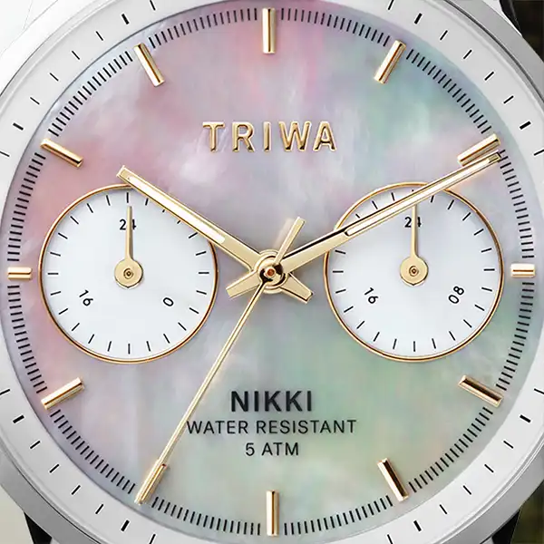 ساعت مچی عقربه ای زنانه تریوا مدل pearli