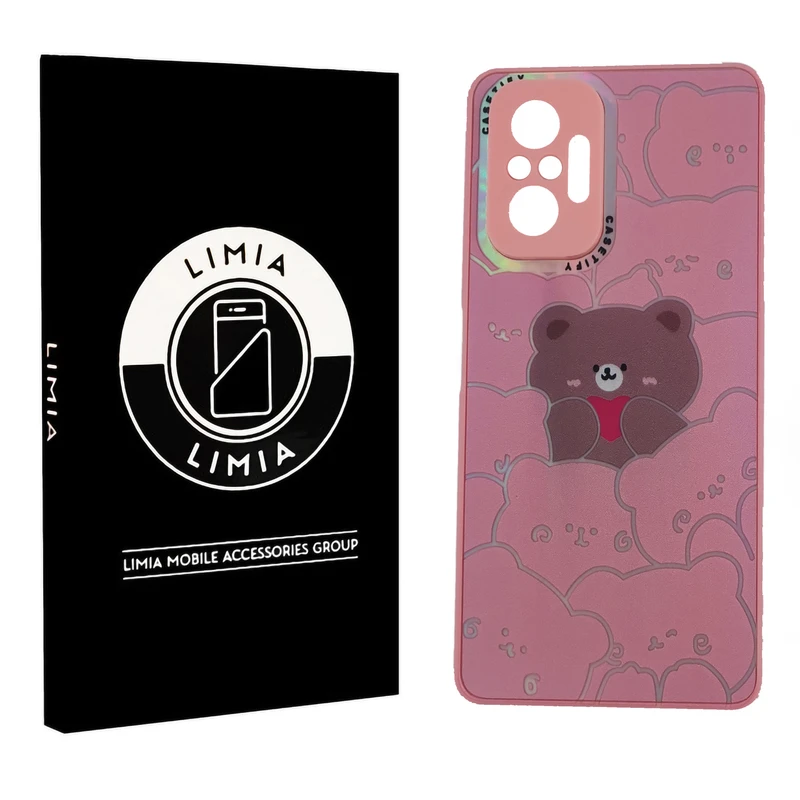 کاور لیمیا مدل فانتزی لنزدار طرح عروسکی شبرنگی مناسب برای گوشی موبایل شیائومی Redmi Note 10 Pro