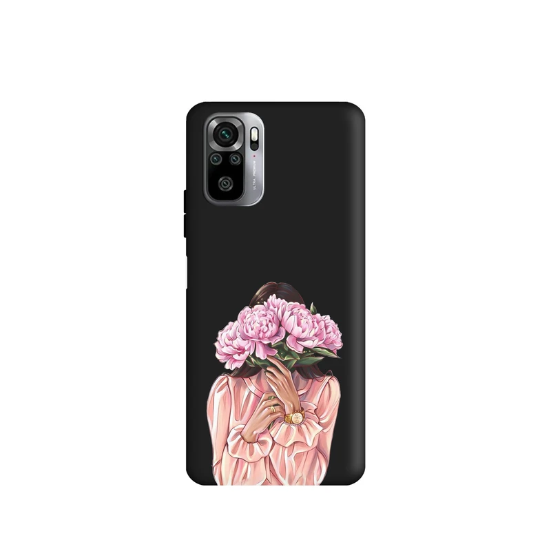 کاور طرح  دخترانه گل کد y9249 مناسب برای گوشی موبایل شیائومی  Redmi Note 10S