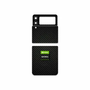 MAHOOT Nvidia-Brand Cover Sticker for Samsung Galaxy Z Flip3 5G