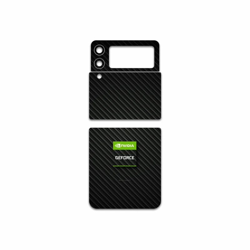 برچسب پوششی ماهوت مدل Nvidia-Brand مناسب برای گوشی موبایل سامسونگ Galaxy Z Flip3 5G
