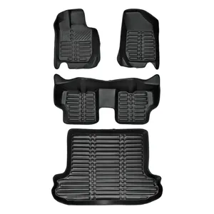 کفپوش پنج بعدی خودرو پانیذ مدل EVA مناسب برای رنو ال ۹۰ به همراه کفپوش صندوق