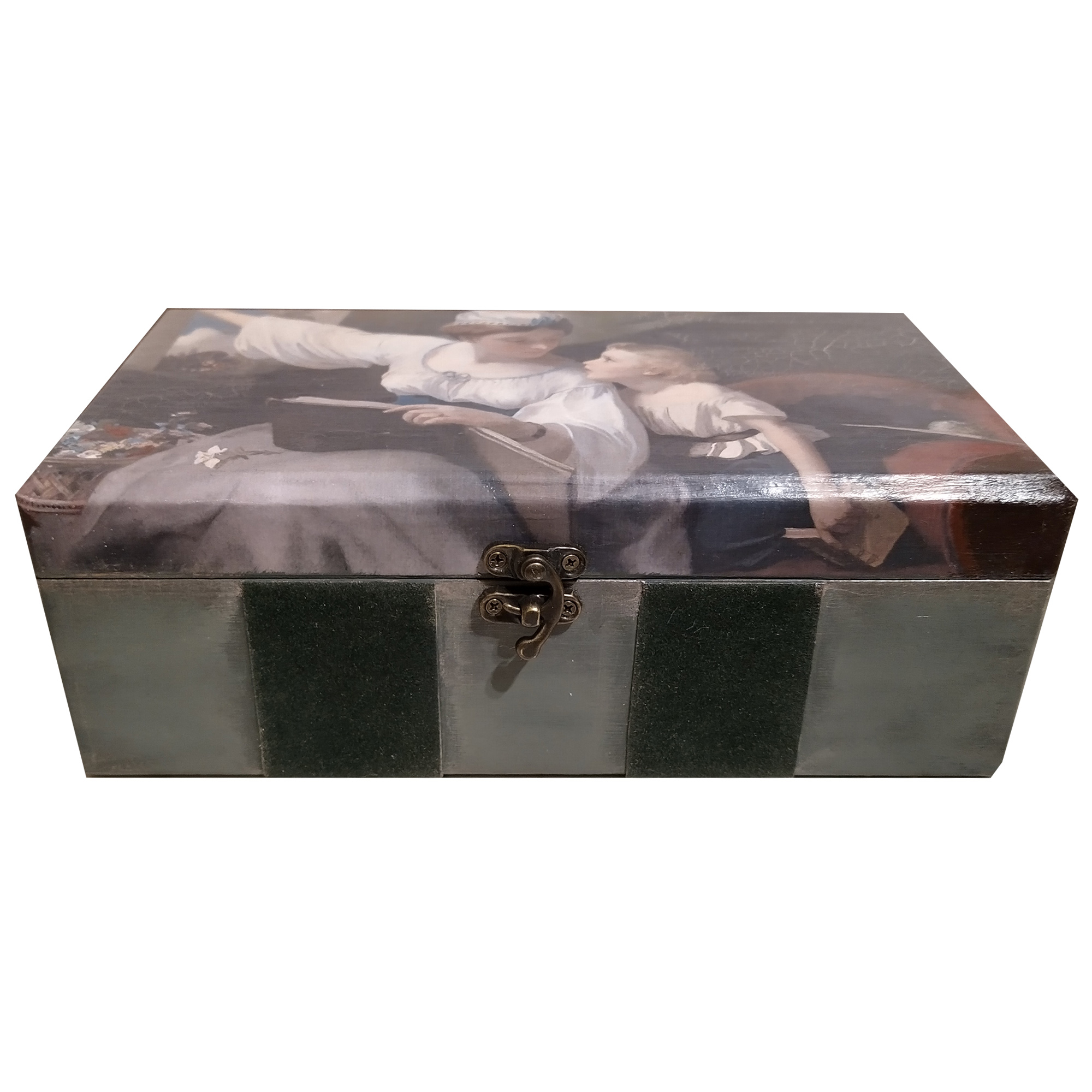 جعبه دمنوش مدل مادر و پسر کوچک کد MB14001