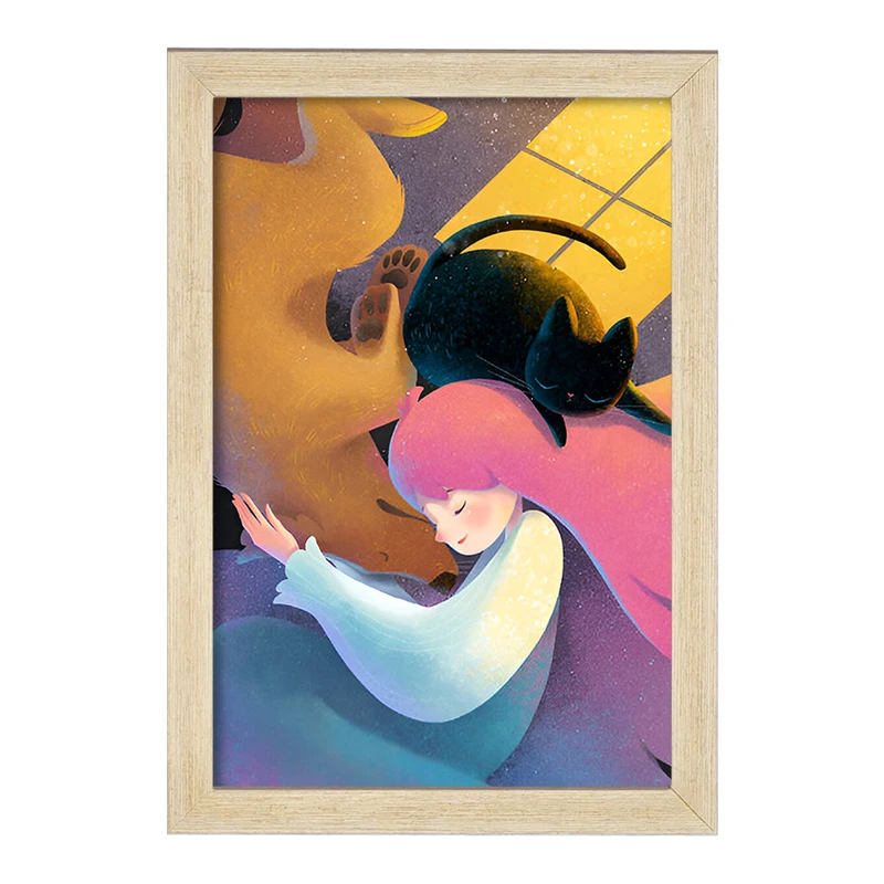 تابلو خندالو مدل دخترانه کد F9205