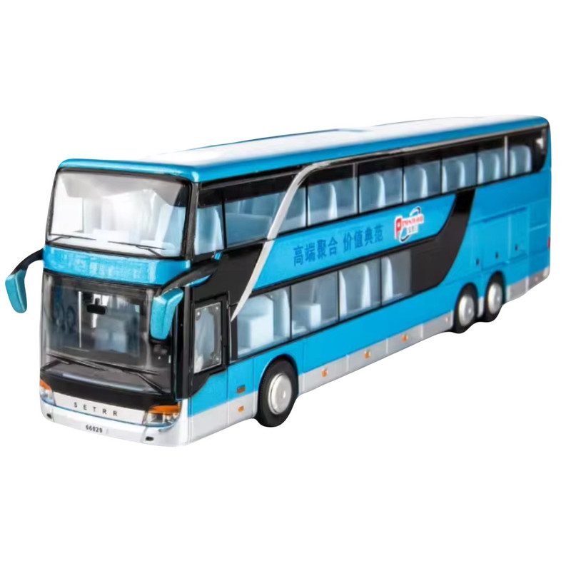 ماکت ماشین مدل اتوبوس دو طبقه بین شهری