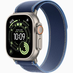 ساعت هوشمند 49 میلی متری اپل مدل Ultra 3 Natural Titanium Case با بند Trail