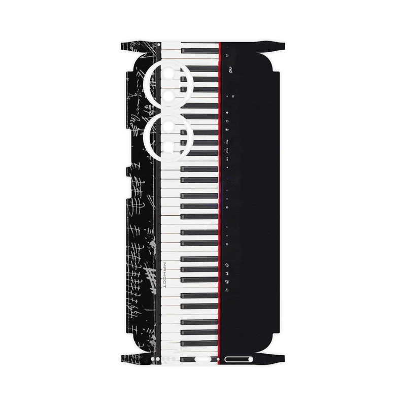 برچسب پوششی ماهوت مدل Piano_Instrument-FullSkin مناسب برای گوشی موبایل آنر 90