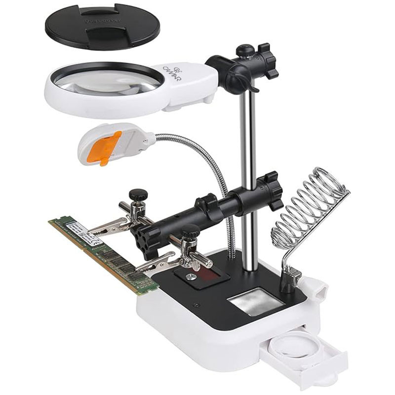 ذره بین لحیم کاری کامار مدل MG16129DC