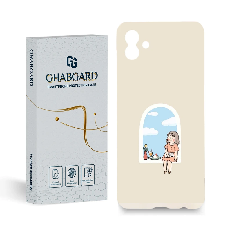 کاور قاب گارد مدل دخترانه مناسب برای گوشی موبایل سامسونگ Galaxy A04 4G/A04E