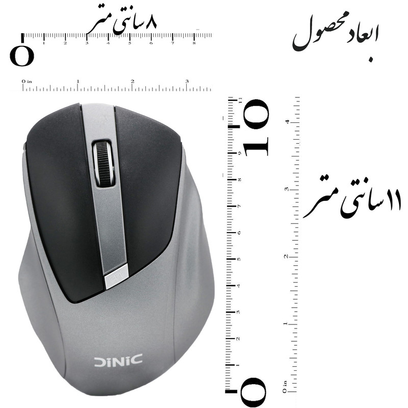 ماوس بی سیم دینیک مدل 3D-Ergonomic 3 در وبزینر ماوس بی سیم دینیک مدل 3D-Ergonomic