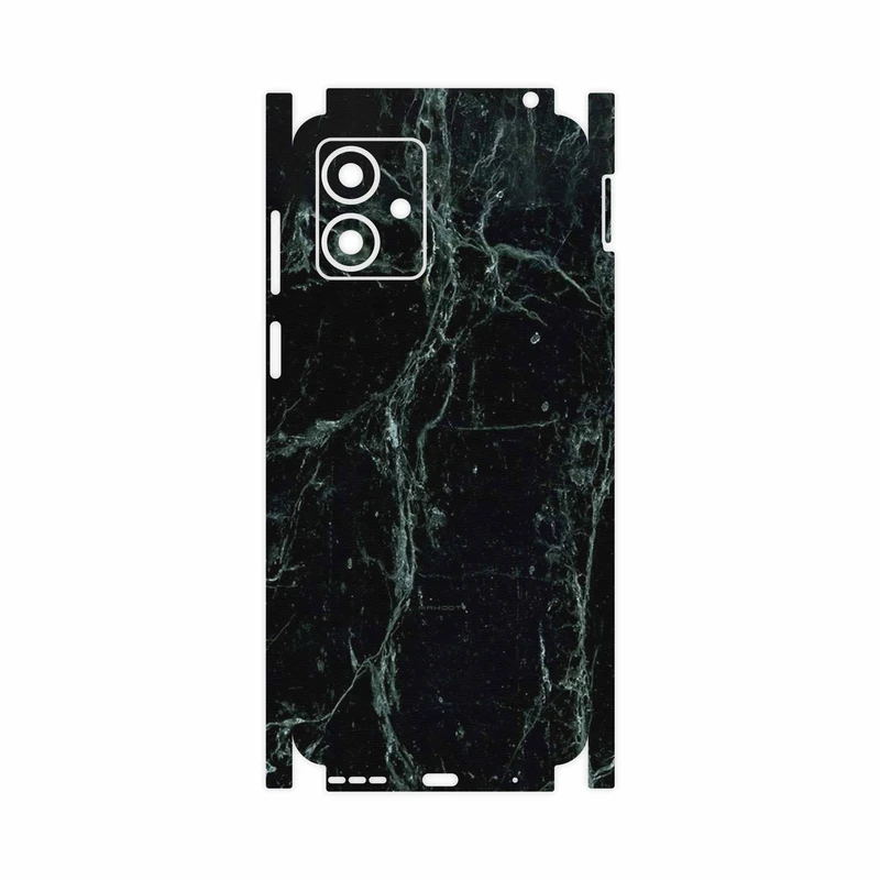 برچسب پوششی ماهوت مدل Graphite_Green_Marble-FullSkin مناسب برای گوشی موبایل موتورولا Moto G14