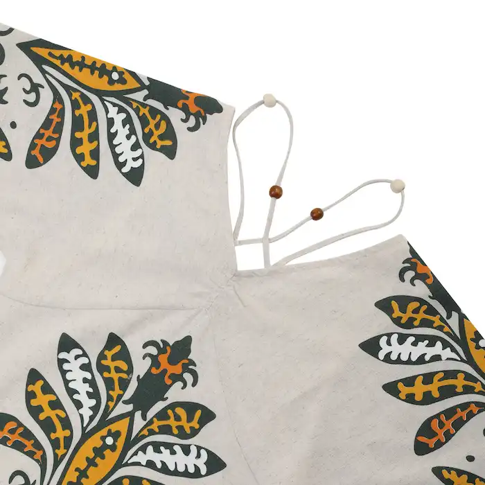 پیراهن دخترانه فیورلا مدل ترمه 44005