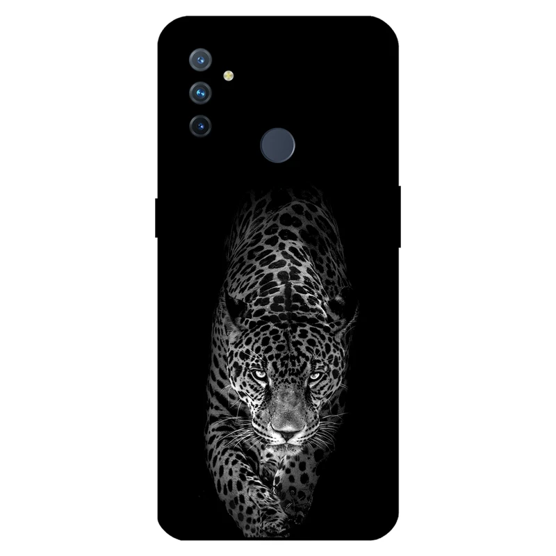 کاور مگافون طرح پلنگ مدل 1879 مناسب برای گوشی موبایل وان پلاس Nord N100