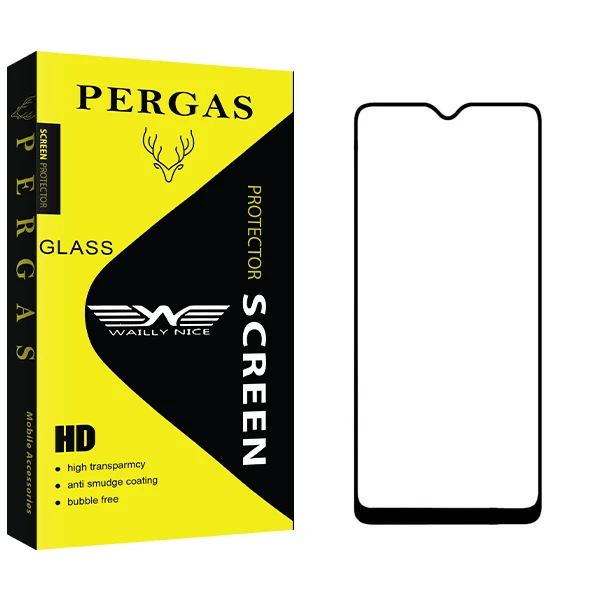 محافظ صفحه نمایش سرامیکی وایلی نایس مدل Pergas مناسب برای گوشی موبایل سامسونگ Galaxy A12 / A02s / A03s / A03 Core