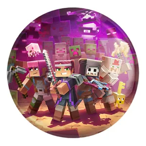 پیکسل خندالو طرح بازی ماینکرافت Minecraft کد 23249 مدل بزرگ