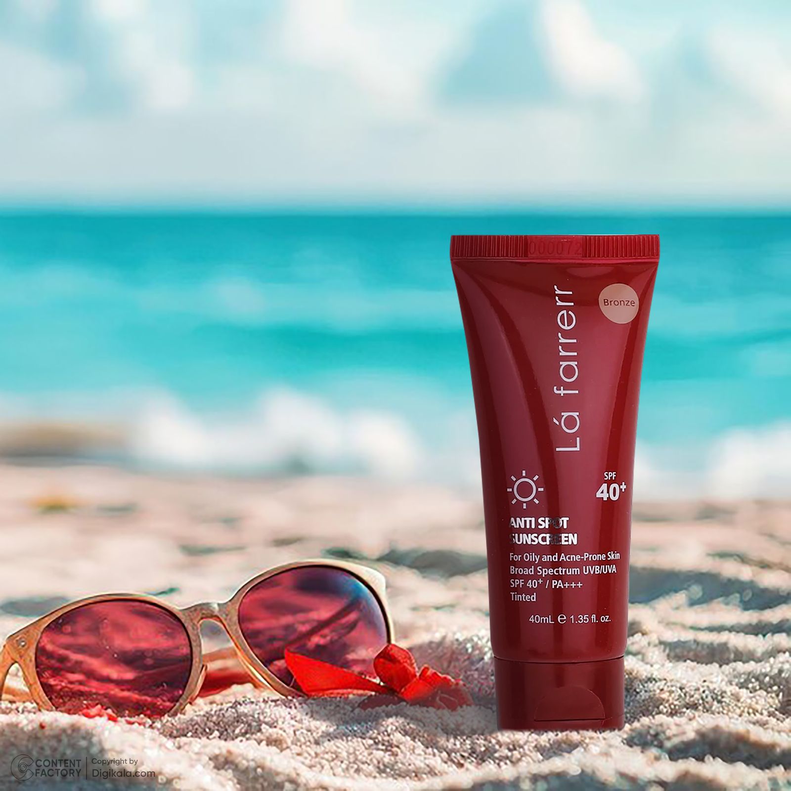 کرم ضدآفتاب رنگی لافارر مدل SPF40، مناسب پوست‌های چرب، حجم 40 میلی‌لیتر -  - 15